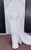 Beaded Lace Fabrics - Women's Multi-Color, Brand New - 2