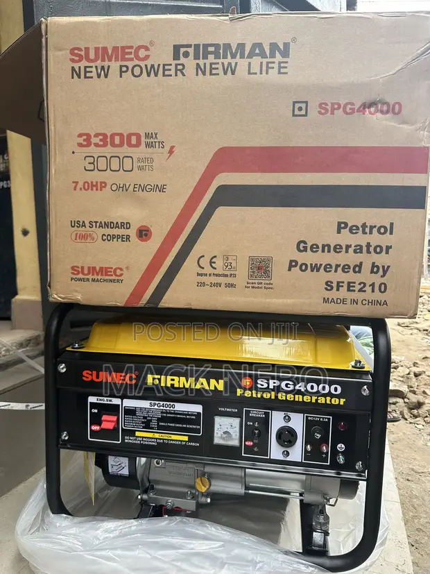 Original Firman Generator SPG4000M 4.5KVA - 1