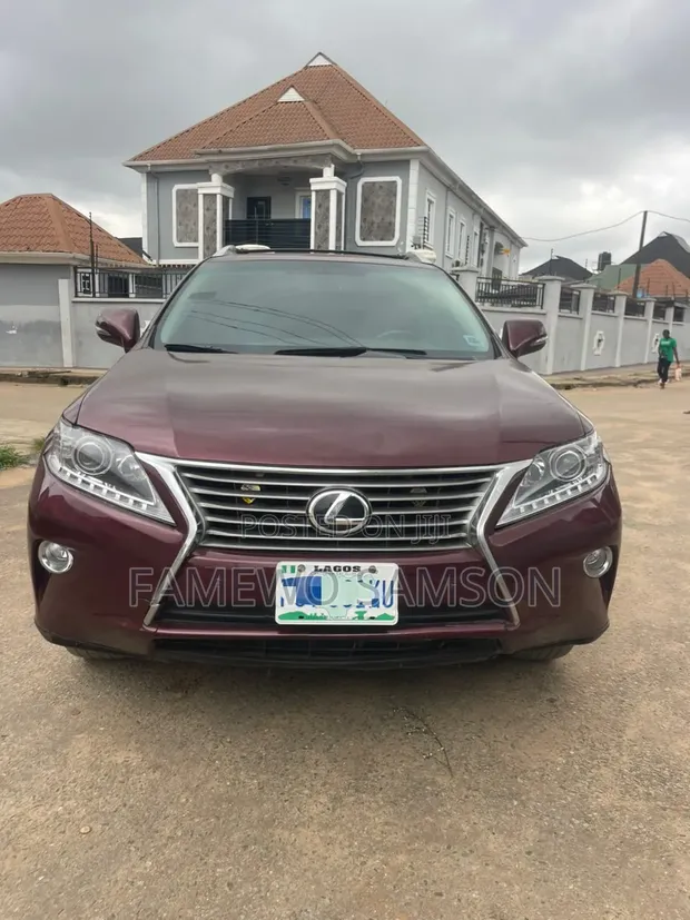 Lexus RX 2013 Burgundy - 1