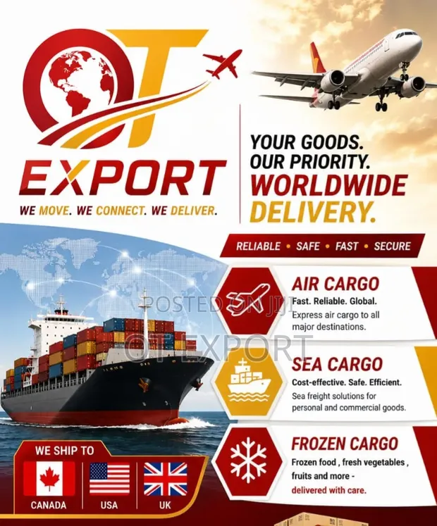OT Export: Air, Sea & Frozen Cargo Services - 1