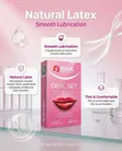 Peach Flavored Oral Sex Condoms (10 Pack) - 5