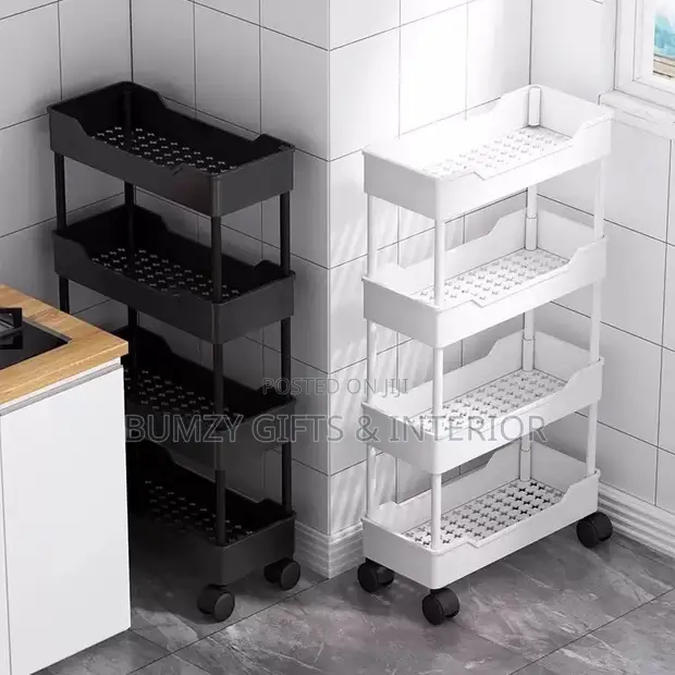4 Layers Kitchen Rack - Plastic - 1