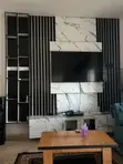 TV Console - White Wood - 3