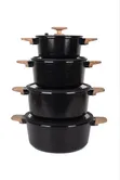 Lux Classic Black Ceramic Pot - 1