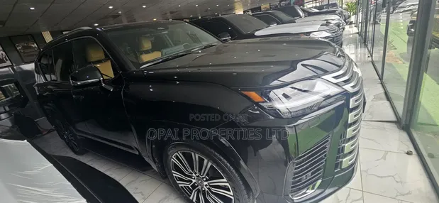 New Lexus LX 500d 2026 Black - 1