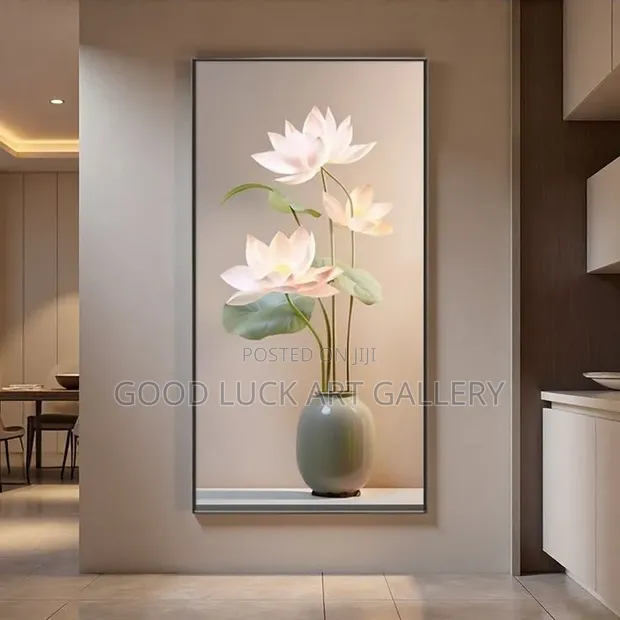 Entrance Wall Art - Sage Green Watercolor Birds - 1