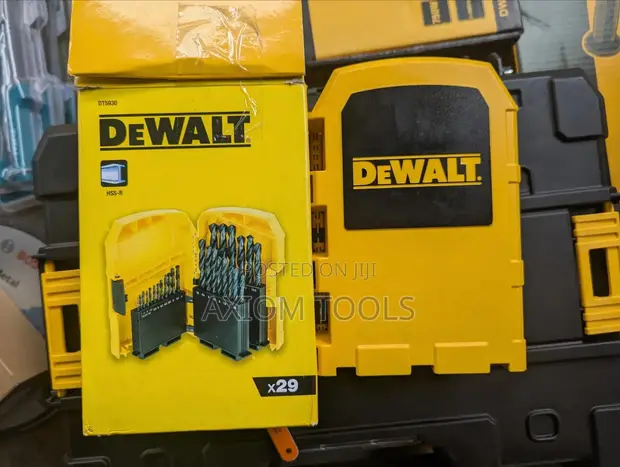 DeWalt 29-Piece HSS-R Metal Drill Bit Set - 1