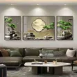 New Chinese Style 3D Landscape Wall Art - 1