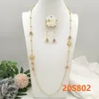 Ladies Fashion Jewelry Set - Gold Colour - 4