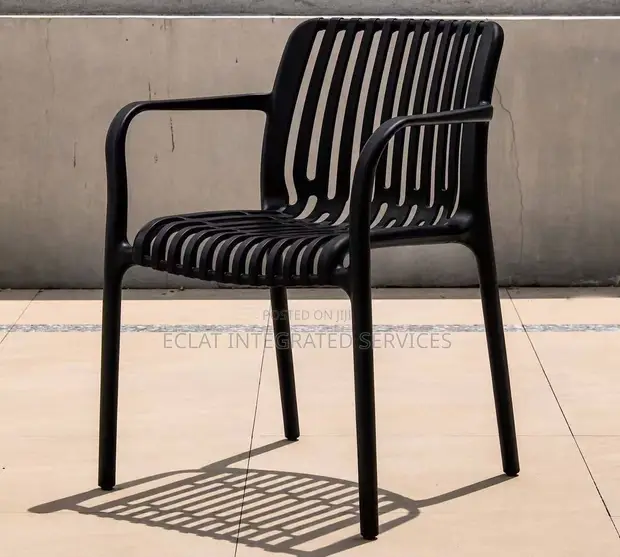 Imported Restaurant/Bar/Home Chair - Black - 1