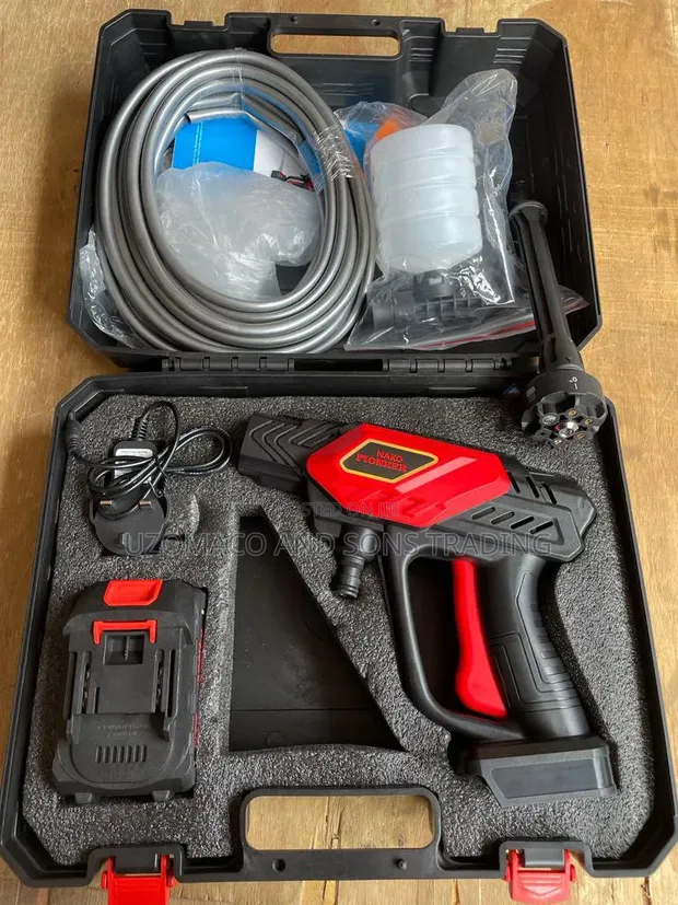 Rechargeable Battery Cordless High Pressure Washer Kit - 1