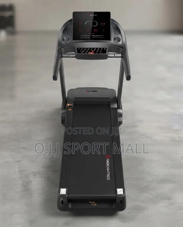 American Fitness 4HP Treadmill - Heavy-Duty, Bluetooth - 1