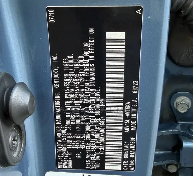 Toyota Venza AWD 2011 Blue - 1