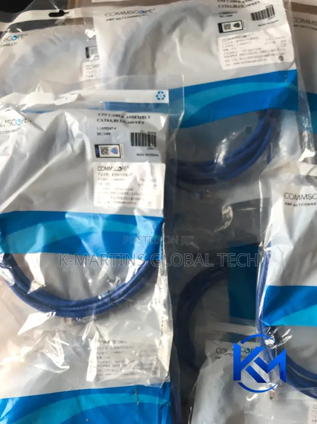 CommScope Cat6A UTP Patch Cord 1 Meter RJ45 Ethernet Cable - 1
