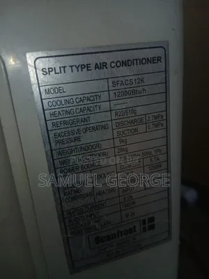1.5HP Scanfrost Air Conditioner