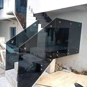 10mm Frameless Tempered Glass for Balconies & Stairs
