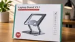 Brand New Aluminium Laptop Stand with USB Fan - 1