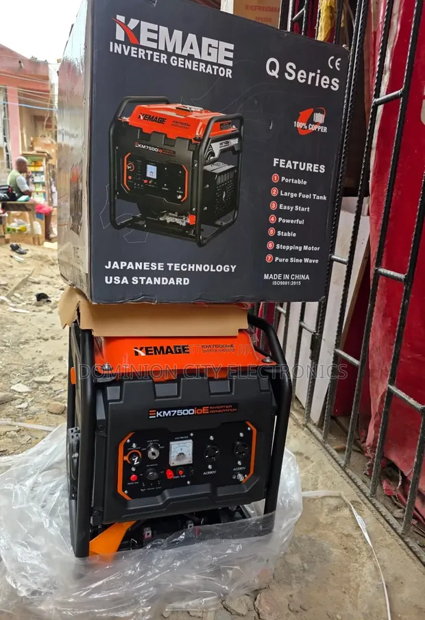 Kemage 5.5kva Inverter Petrol Generator - 1
