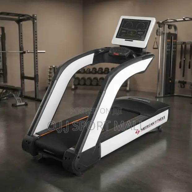 American Fitness 7HP Commercial Treadmill - Bluetooth, Incline - 1