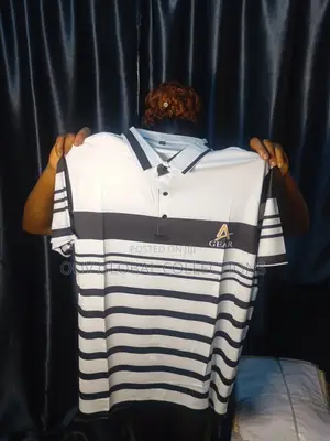 Premium Collar Neck Striped Polo Shirts