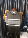 Premium Collar Neck Striped Polo Shirts - 3
