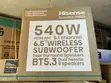 Hisense 540W 5.1 Channel Soundbar with Wireless Subwoofer - 2