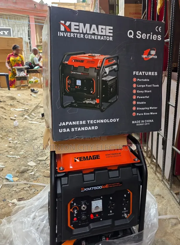 Kemage 5.5kva Inverter Petrol Generator - 1