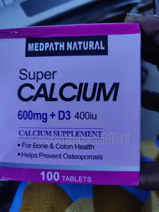 Super Calcium 600+400iu Vitamin D3 Tablets - 1