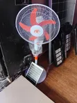 Don Feng 16-Inch Solar Rechargeable Fan - 5