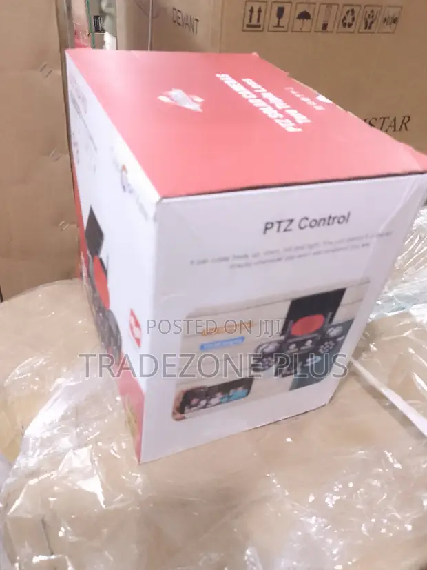 Triple View Solar Powered PTZ Security Camera - 1