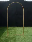 Gold Event Arch Backdrop Stand - 6ft x 4ft - 3