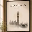 Zanen Bango na Tsohon Big Ben na London - 1