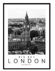 Zanen Bango na Tsohon Big Ben na London - 2
