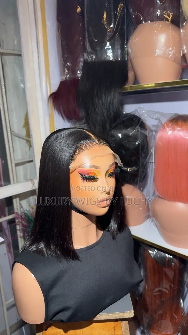 10" SDD Vietnamese Bone Straight Wig with 5x5 Glueless Closure - 1