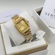 Versace Chain Watch - Gold - 3