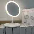 LED Makeup Mirror with Organizer - 5