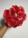 Red Roses Hayar don Abubuwan - 3