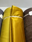 Premium Turkish Solid Curtains - Gold - 1