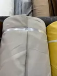 Premium Turkish Solid Curtains - Gold - 3