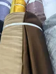 Premium Turkish Solid Curtains - Gold - 4