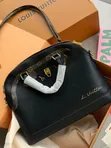 Louis Vuitton Alma BB Soft Shell Bag Brown/Black - 1