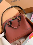 Louis Vuitton Alma BB Soft Shell Bag Brown/Black - 2