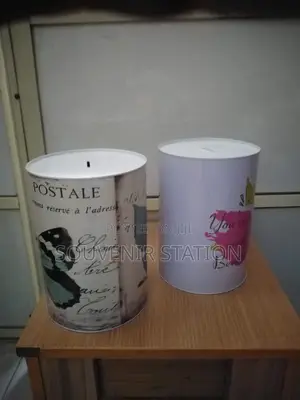 Large Tin Piggy Bank