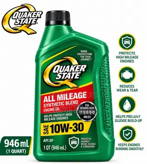 Quaker State All Mileage 10W-30 Motor Oil 946mL