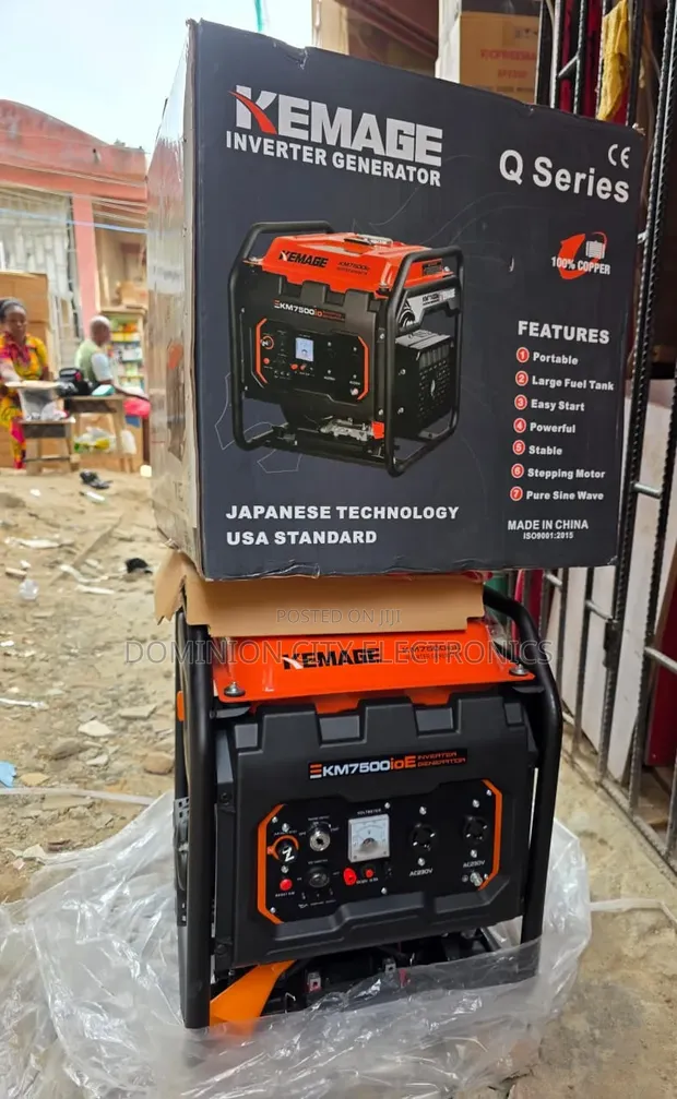 Brand New Kemage 5.5KVA Inverter Generator - 1