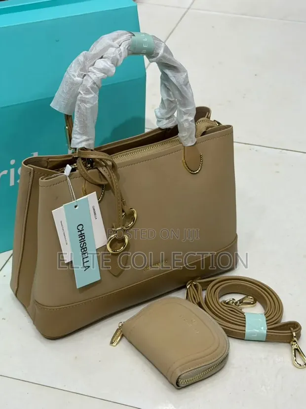 Chrisbella Luxury Handbag - Medium, Genuine Leather - 1