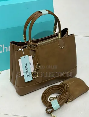 Chrisbella Luxury Handbag - Medium, Genuine Leather