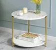 Nordic Coffee Side Stool - White - 1