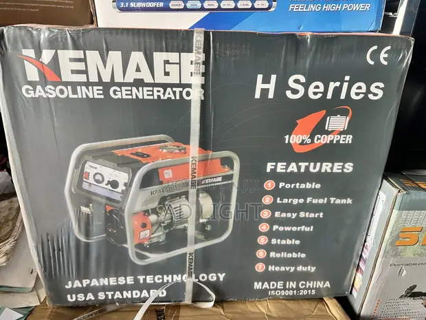 Kemage H Series Gasoline Generator KM1500 (1.5kW) - 100% Copper - 1