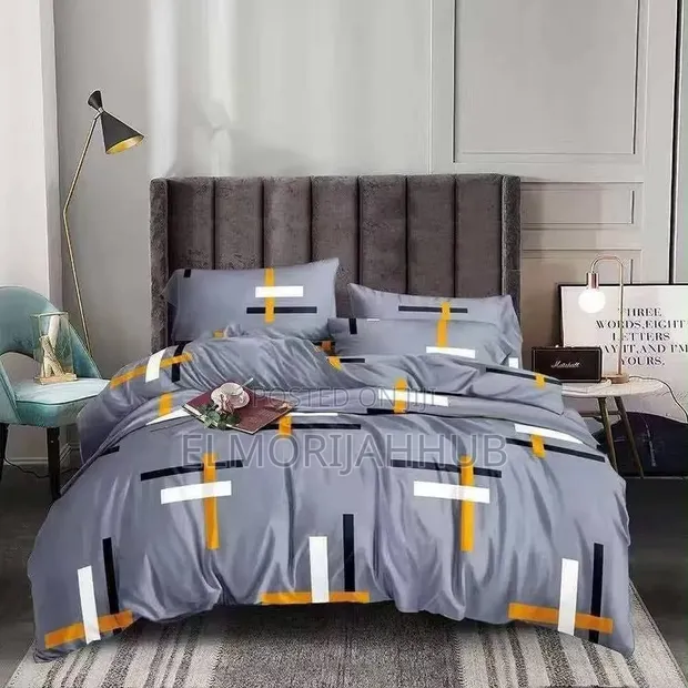 Design Art Purple Duvet Bedding Set - 1